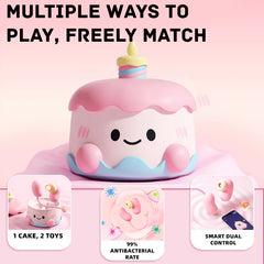 Pureros Sweetheart Cake Party App Remote Control Love Egg Suction Vibrator Set