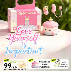Pureros Sweetheart Cake Party App Remote Control Love Egg Suction Vibrator Set