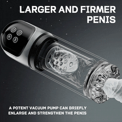 Pureros Night Elf 7 Rotation Suction Vacuum Pumps Masturbator Cup