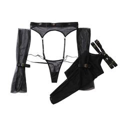 Sheer Mesh Sexy Hollow Out Slim Fit Thin Bodysuit
