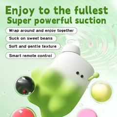 Pureros 2-in-1 Suction & Telescopic Vibrating Clitoral G Spot Vibrator