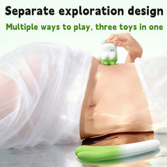 Pureros 2-in-1 Suction & Telescopic Vibrating Clitoral G Spot Vibrator
