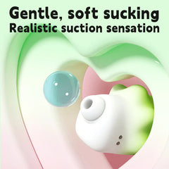 Pureros 2-in-1 Suction & Telescopic Vibrating Clitoral G Spot Vibrator