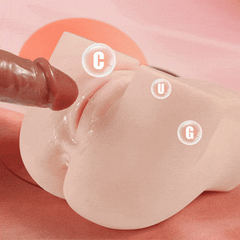 Pureros 9.17in 5 Beads Rotating Swing 8 Vibrating Dildo remote control