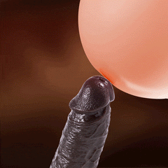 Pureros 6.6‘’ Vibrating Thrusting Swing Thick Long Lifelike Dildo With Remote Control