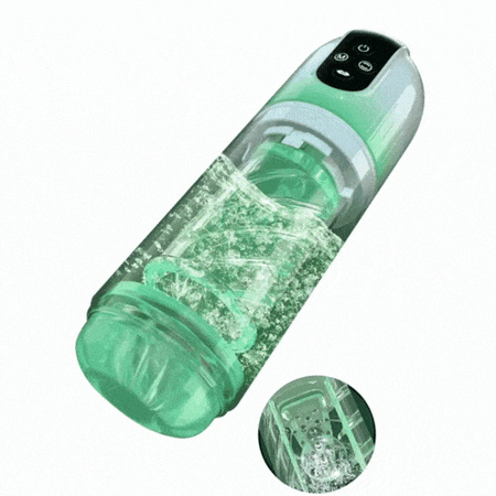 Pureros Blowjob Machine Tongue Licking Rotating Sucking Waterproof