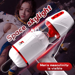 Pureros 3 In 1 Detachable Fully Automatic Tongue Licking Suction Vibration Male Stroker