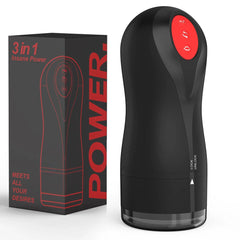 Pureros 3 Swirling 5 Tightening 10 Vibration Male Blowjob Stroker