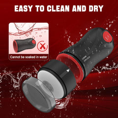 Pureros 3 Swirling 5 Tightening 10 Vibration Male Blowjob Stroker