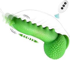 Pureros 9.06in Thrusting Monster Snail Dildo Vibrator with 3 Thrusting & 9 Vibrating Modes