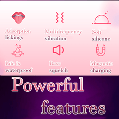 Pureros Tongue Clitoral Orgasm Vibrator Nipple Sucking And Licking Masturbator