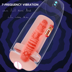 Pureros Raymond - Real Moan Vaccum Sucking Vibration Male Penis Stroker