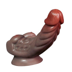 Pureros 6.69in Realistic Abdominal Muscle Dildo With Sucker