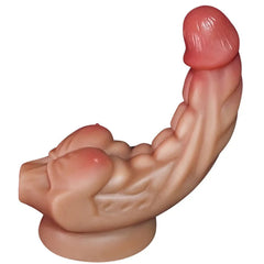 Pureros 6.69in Realistic Abdominal Muscle Dildo With Sucker