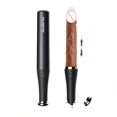 Pureros Baseball - Automatic Telescopic Dildo With Tongue Licking And Heating Function