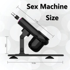 Pureros Automatic 3XLR Sex Machines for Men Women Thrusting Love Machine Device