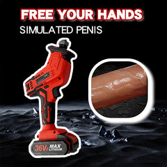 Pureros Automatic Retractable Electric Drill Dildo Machine