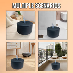 Pureros Black Stool Thrusting Sex Machine With Remote Control