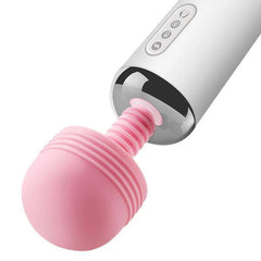 Pureros Cingrela Massage Wand Vibrators with Licking Suction Cup