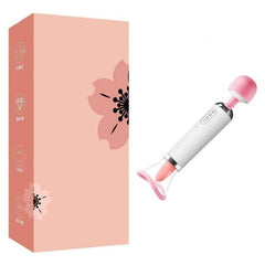 Pureros Cingrela Massage Wand Vibrators with Licking Suction Cup