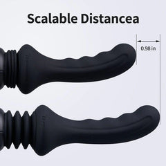 Pureros Dark Knight - 13.39In Powerful Vibrating Auto Thrusting Dildo Machine