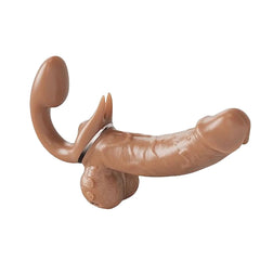 Pureros Double-Ended Dildos Female 10 Frequency Variable Sex Machine Clitoris Vibrator