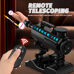 Pureros Fully Automatic Telescopic Dildo Machine Female Masturbator