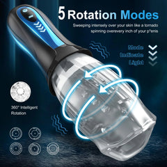 Pureros Gawk 6000 Pro With 5 Vibrating & 5 Rotating Modes
