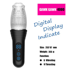 Pureros Gawk 4000 Masturbator Electric Sex Toy Masturbator Cup