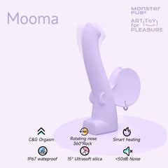 Pureros MOOMA Smart 360°Rotating Heating G Spot Dildo Vibrator