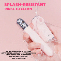 Pureros Musical Instrument Shape Discreet 2-in-1 Clitoral Suction Vibrator