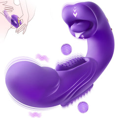 Pureros Rose Muncher Mouth Biting Tapping Ultimate Pleasure G Spot Vibrator