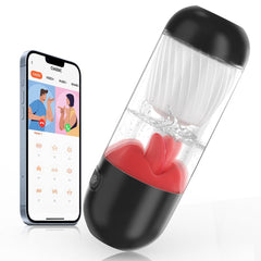 Pureros Blowjob Water-bath Male Masturbator 9-Mode Licking APP Control
