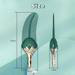 Pureros Peacock Feather - Clitoral Stimulator Body Massager Couple Sex Toy With 10 Modes Vibration
