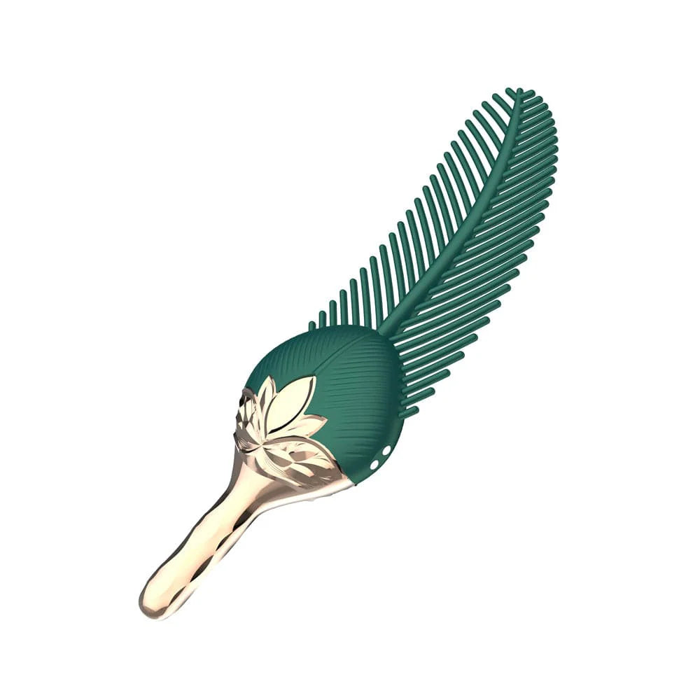 Pureros Peacock Feather - Clitoral Stimulator Body Massager Couple Sex Toy With 10 Modes Vibration