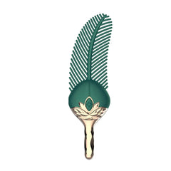 Pureros Peacock Feather - Clitoral Stimulator Body Massager Couple Sex Toy With 10 Modes Vibration