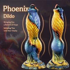 Pureros Phoenix 7 Thrusting Vibrating Big Sucker Monster Dildo 10.23 Inch