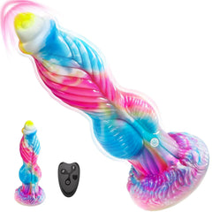 Pureros Phoenix 7 Thrusting Vibrating Big Sucker Monster Dildo 10.23 Inch