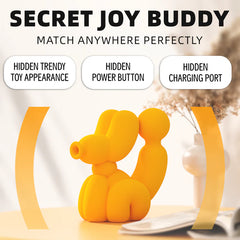 Pureros Pinch Dog Pressure Sucking Vibrator plus AV Stick Set