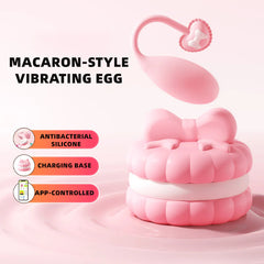 Pureros Pink Macaron 10 Modes Egg Vibrator