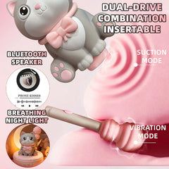 Pureros Pippa Meow Cat Sucking Vibration Masturbation Vibrator