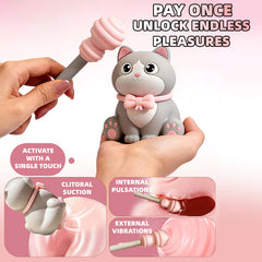 Pureros Pippa Meow Cat Sucking Vibration Masturbation Vibrator