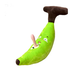 Pureros Banana-shaped Pillow Style Thrusting Dildo Sex Machine Vibrator