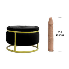 Pureros Red Seat Dildo Machine Chair Massage Seat