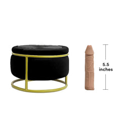 Pureros Red Seat Dildo Machine Chair Massage Seat
