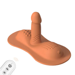 Pureros Ride-on Vibrating Clit Anal G Spot Stimulation Dildo Cushion Vibrator