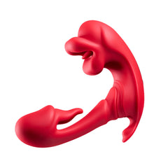 Pureros Rose Muncher Biting Mouth Wearable G Spot Vibrator