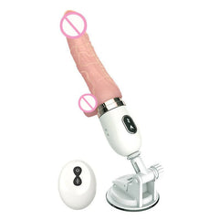 Pureros Small Dildo Machine Suction Cup Vibrant Toys with Remote Control