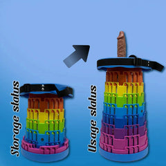 Pureros TOYHEERG Rainbow Chair Sex Dildo Machine Outdoor Stimulation