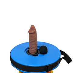 Pureros TOYHEERG Rainbow Chair Sex Dildo Machine Outdoor Stimulation
